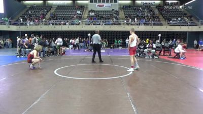 130 lbs Round Of 16 - Caleb Melvin, Marydel vs Johnny Spence Jr., Marydei