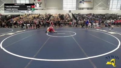 190 lbs Cons. Round 1 - James McFall, Penn Yan Wrestling Club vs Kellen Powers, Hyde Park Youth Wrestling Club