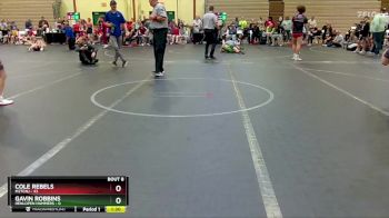 92 lbs Round 3 (6 Team) - Cole Rebels, M2TCNJ vs Gavin Robbins, Henlopen Hammers