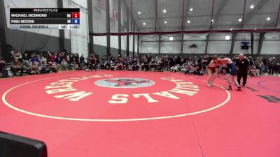 16U Boys FS - 138 lbs Cons. Round 2 - Michael Desmond, WA vs Finn Moore, OR