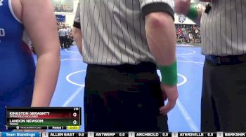 215 lbs Champ. Round 1 - Landon Newsom, TINORA vs Kingston Geraghty, Springfield (Holland)