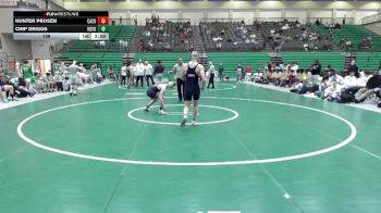 138 lbs Semis & 3rd Wb (16 Team) - Hunter Prosen, Camden County vs Chip Driggs, West Forsyth