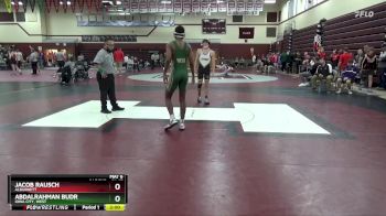 JV-17 lbs Semifinal - Abdalrahman Budr, Iowa City, West vs Jacob Rausch, Alburnett