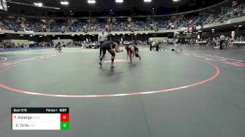 170 lbs Champ. Round 2 - Carina Cirilo, Curie vs Franciana Kalanga, Urbana