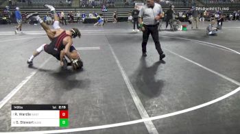 149 lbs Round Of 16 - River Wardle, Western Wyoming vs Spencer Stewart, Sussex County