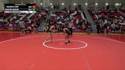 138 lbs Cons. Round 3 - JaKareya Birt, Mortimer Jordan HS vs Sawyer Martin, Wetumpka