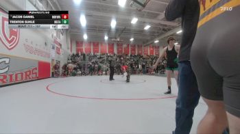 157 lbs Cons. Round 4 - Trenton Sukle, Delta vs Jacob Daniel, Rocky Mountain
