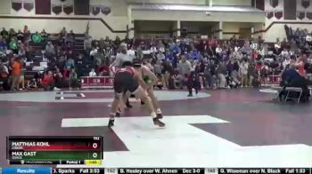 152 lbs Round 3 - Max Gast, Osage vs Matthias Kohl, Lisbon