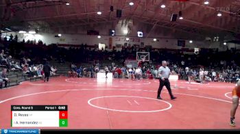 145 lbs Cons. Round 5 - Alex Hernandez, Beech Grove vs Diego Reyes, New Palestine