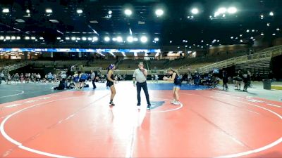 115 lbs Cons. Round 4 - Lily Powell, Well Trained vs Emma Bauknight, Hernando High School