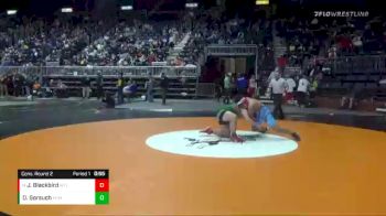 2A-220 lbs Cons. Round 2 - Jaden Blackbird, Wyoming Indian vs Oliver Gorsuch, Moorcroft