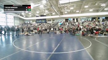 138 lbs Champ. Round 2 - Jax Mescher, Bishop Kelly vs Rylan Winward, Box Elder