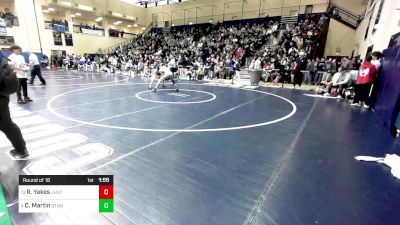 127 lbs Round Of 16 - Reid Yakes, Jesuit High School - Tampa vs Colin Martin, Staunton River