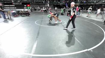 128 lbs 7th Place - Jordan Burke, Par Troy vs Tyrone Evans III, Orchard South WC