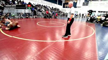 144 lbs Champ. Round 2 - Kal-el Burnett, Trabuco Hills vs Hunter Artim, Servite