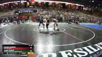 1A 160 lbs Cons. Round 1 - Caleb Murray, Nature Coast vs Omer Barak, American Heritage (Delray Beach)