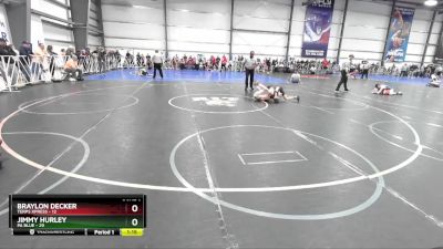 80 lbs Rd# 6- 9:00am Saturday Final Pool - Braylon Decker, Terps XPress vs Jimmy Hurley, PA Blue