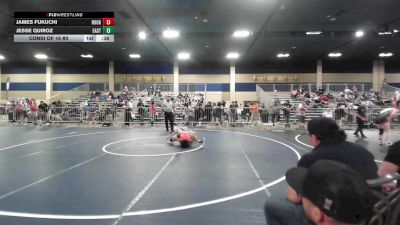 126 lbs Consi Of 16 #2 - James Fukuchi, Rough House vs Jesse Quiroz, Eastvale Elite WC