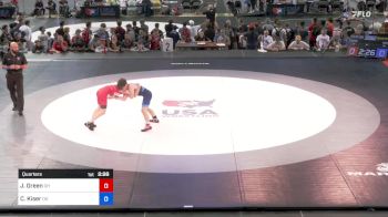 113 lbs Quarters - Johnny Green, Ohio vs Christopher Kiser, Oklahoma