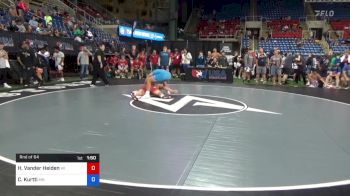 220 lbs Rnd Of 64 - Henry Vander Heiden, Wisconsin vs Caleb Kurtti, Minnesota
