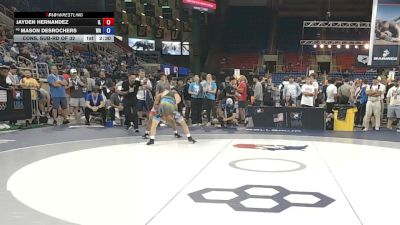 144 lbs Cons. Sub-rd Of 32 - Jayden Hernandez, Illinois vs Mason DesRochers, Washington