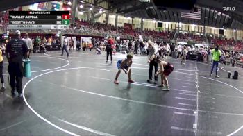 120 lbs Cons. Round 3 - Bostyn Hays, Bennington Wrestling Club vs Mallet Arvdal, 308 Wrestling Academy