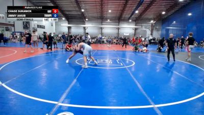 157 lbs Semifinal - Chase Sukanick, Grit Mat Club - HS vs Jimmy Jakub, Triumph Blue - HS
