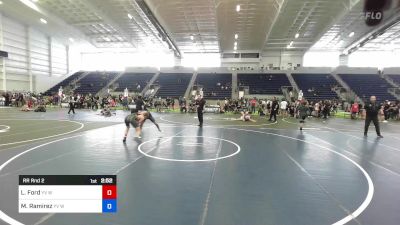 120 kg Rr Rnd 2 - Landon Ford, YV Wrestling vs Mariano Ramirez, YV Wrestling