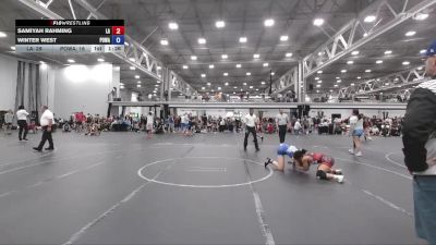 118 lbs Round 1 (6 Team) - Samiyah Rahming, Lady Assassins vs Winter West, POWA