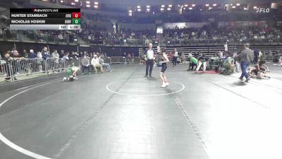 80 lbs Round Of 16 - Nicholas Hoskin, Gentile Traimed vs Hunter Stambach, Jersey 74