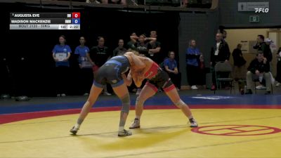 50kg Quarterfinal - Augusta Eve, Dinos WC vs Madison MacKenzie, Burnaby MTN WC