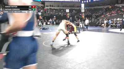 175 lbs Round Of 64 - Josiah Patton, Lincoln (SF) vs Nathan Cordova, Tulare Union (CS)