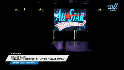 Dynamic Dance - Dynamic Junior All-Star Small Pom [2025 Junior - Pom - Small Day 1] 2025 ASCS Dance Grand Nationals & Cheer Showdown