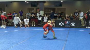 40 lbs Champ. Round 3 - Bryken Dougan, Immortal Athletic WC vs Carson Streeter, Alpha Elite