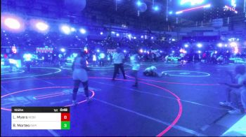 165 lbs 5th Place - Lexi Myers, Nebraska Wr Ac vs Bella Morteo, Rapid City Stevens Raiders