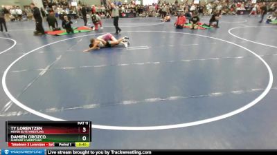 126 lbs Cons. Round 4 - Damien Orozco, Surfside X Wrestling vs Ty Lorentzen, Moyer Elite Wrestling