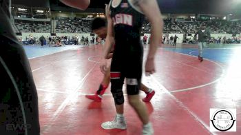 140 lbs Round Of 32 - Colt Powell, Cushing vs John (Jagger) Doolin, Southmoore SaberCats Wrestling