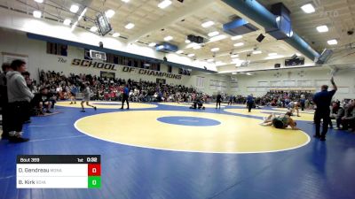 155 lbs Consi Of 32 #2 - Dominik Gendreau, Monarch (CO) vs Ben Kirk, Royal