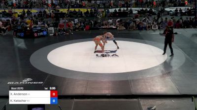 165 lbs Cons 64 #2 - Xayvion Anderson, IA vs Kole Katschor, MI