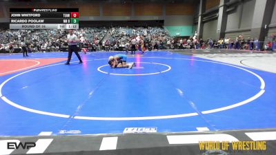 101 lbs Round Of 16 - John Whitford, TEAM PRIDE ACADEMY vs Ricardo Poolaw, NM Bad Boyz