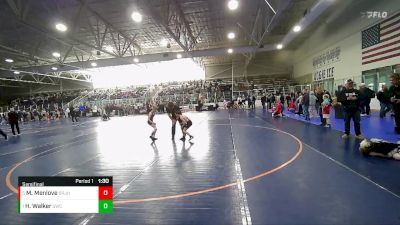 65 lbs Semifinal - Hayzon Walker, Stallions Wrestling Club vs Mason Menlove, Bear River Jr High Wrestling C