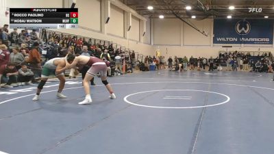 190 lbs Consolation - Rocco Paolino, Bristol Central vs Nosaj Watson, Maloney