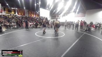 190 lbs Champ. Round 2 - Jose De La Tore, Montebello vs Hudson Sweitzer, Trinity Classic Academy