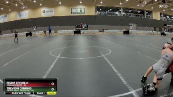 84 lbs Round 5 - Treyson Denning, Crystal Coast Grapplers vs Chase Coniglio, Virginia Patriots