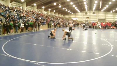 150 lbs Champ. Round 1 - Tyson Anson, Lone Peak vs Elijah Sanders, Clearfield