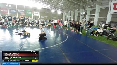 49 lbs Round 3 (4 Team) - Sawyer Wemhoff, Idaho 2 vs Kallen Causey, South Central Utah