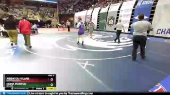 190 Class 2 lbs Cons. Round 1 - Reina Morton, Belton vs Abibatou Vilane, Raytown South