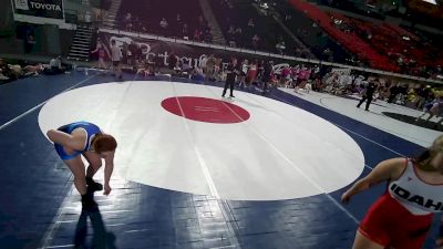 165 lbs Presleigh Bennett, Idaho 1 HS Girls vs Ariah Beardsley, Oklahoma 2 HS Girls