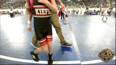45 lbs Consolation - Dilynn Burch, Team Tulsa Wrestling Club vs JJ Stolarzyk, Piedmont