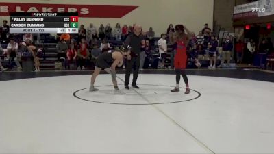 133 lbs Quarterfinal - Carson Cummins, Umpqua Community College vs Kelby Bernard, Clackamas Community College